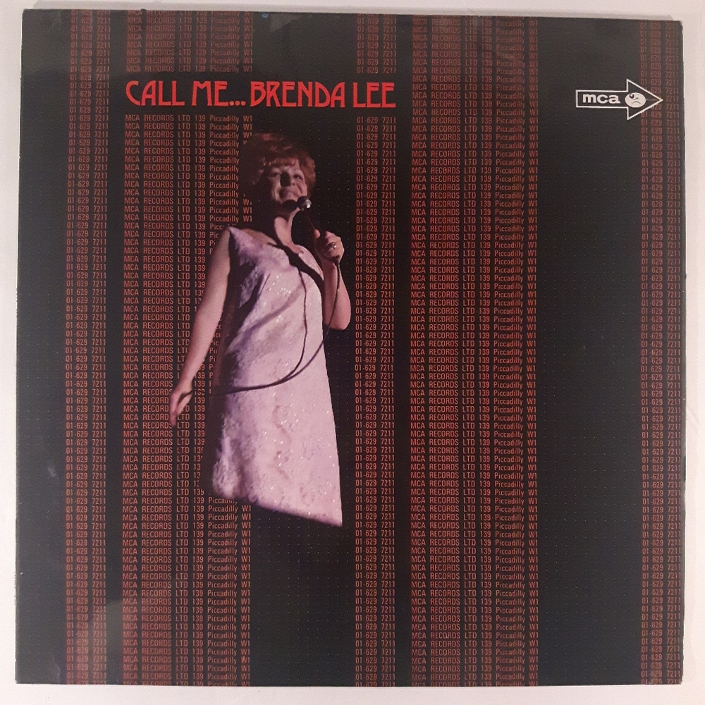 Brenda Lee - Call Me - Vinyl LP Record